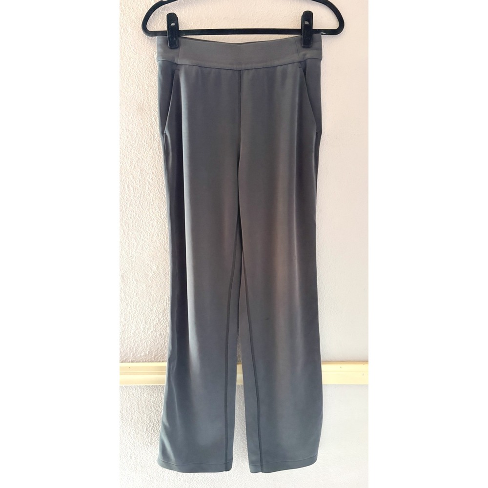 Lululemon Softstreme High Rise Straight Leg Pant Charcoal Grey Loungewear Size S